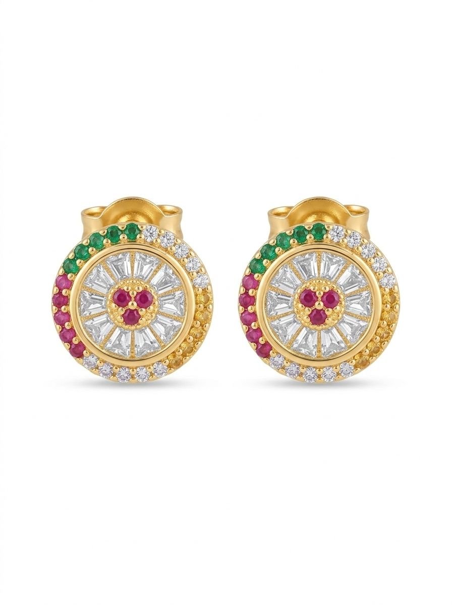 BRINCO MANDALA ZIRCÔNIA