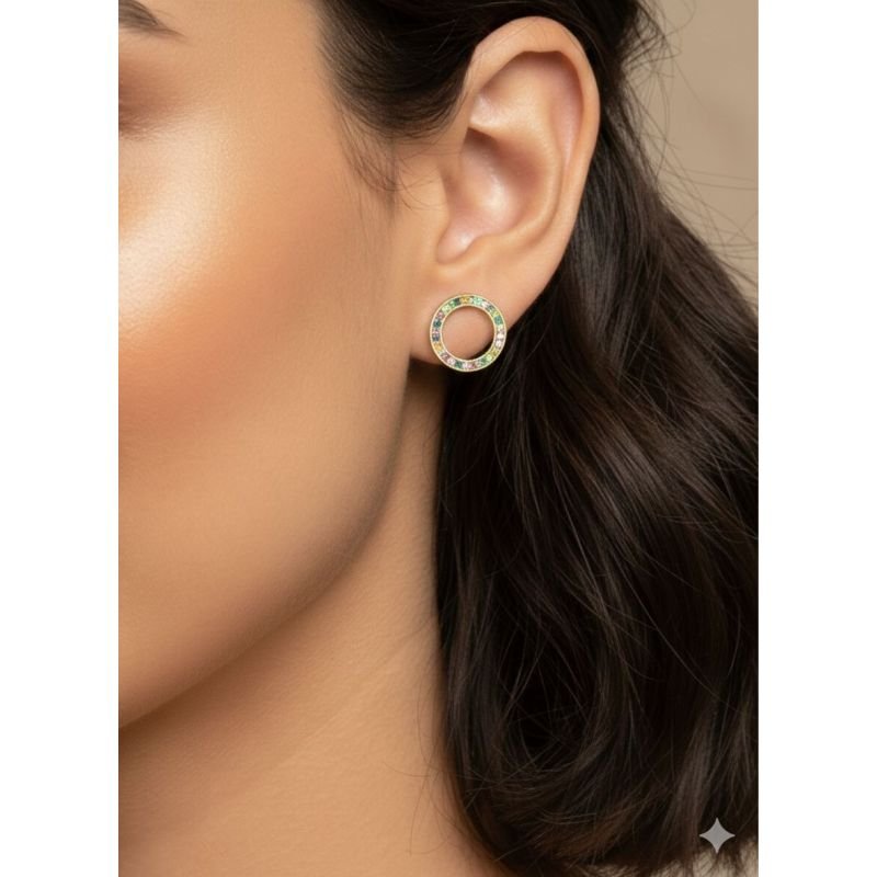 Brinco Stud Circle