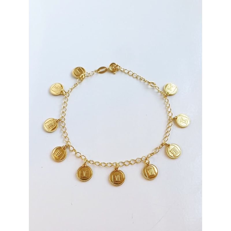 Pulseira Folheada - 10 mandamentos