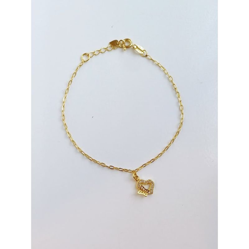 Pulseira Folheada - Borboleta