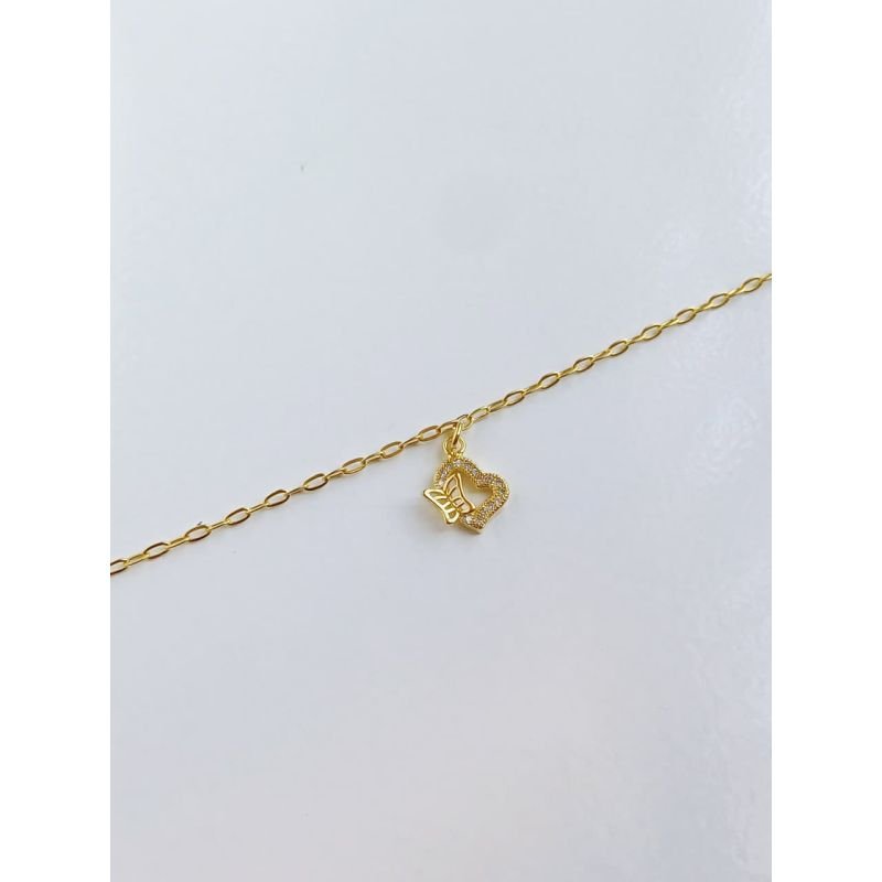 Pulseira Folheada - Borboleta