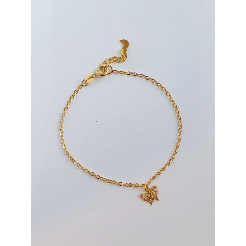 Pulseira Folheada - Borboleta