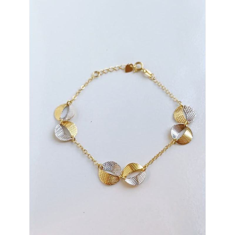 Pulseira Folheada - Elo Circulo