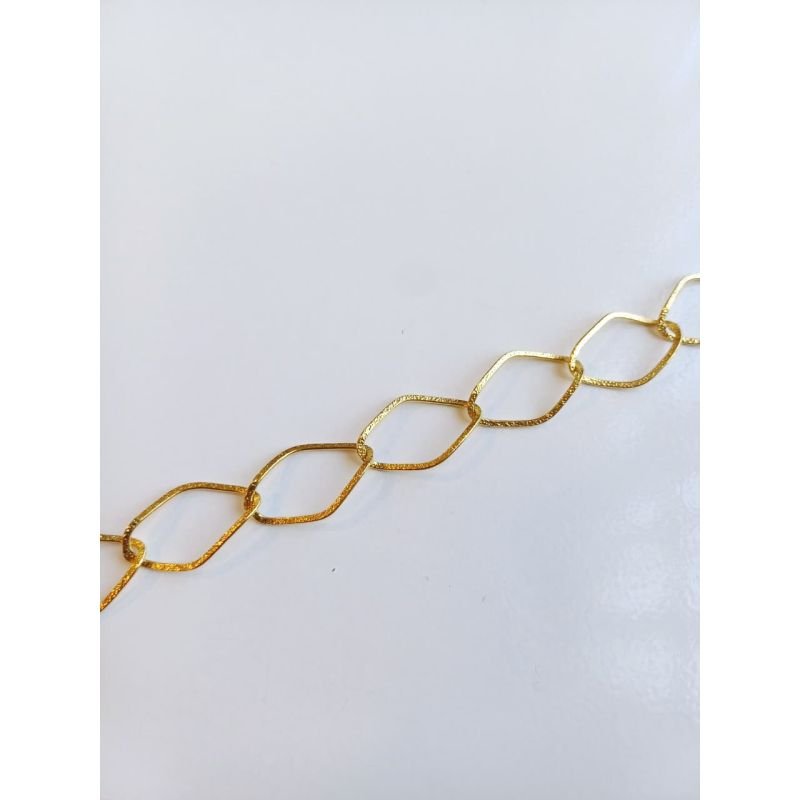 Pulseira Folheada - Elo Losango